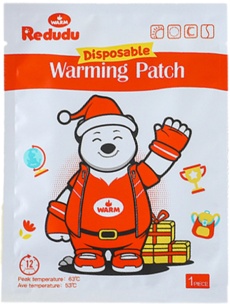 Грілка хімічна Redudu для тіла 10 шт (6955108706504)